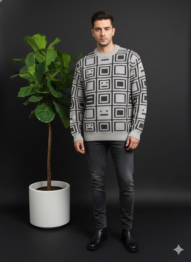 بلوز طرح دار 3303